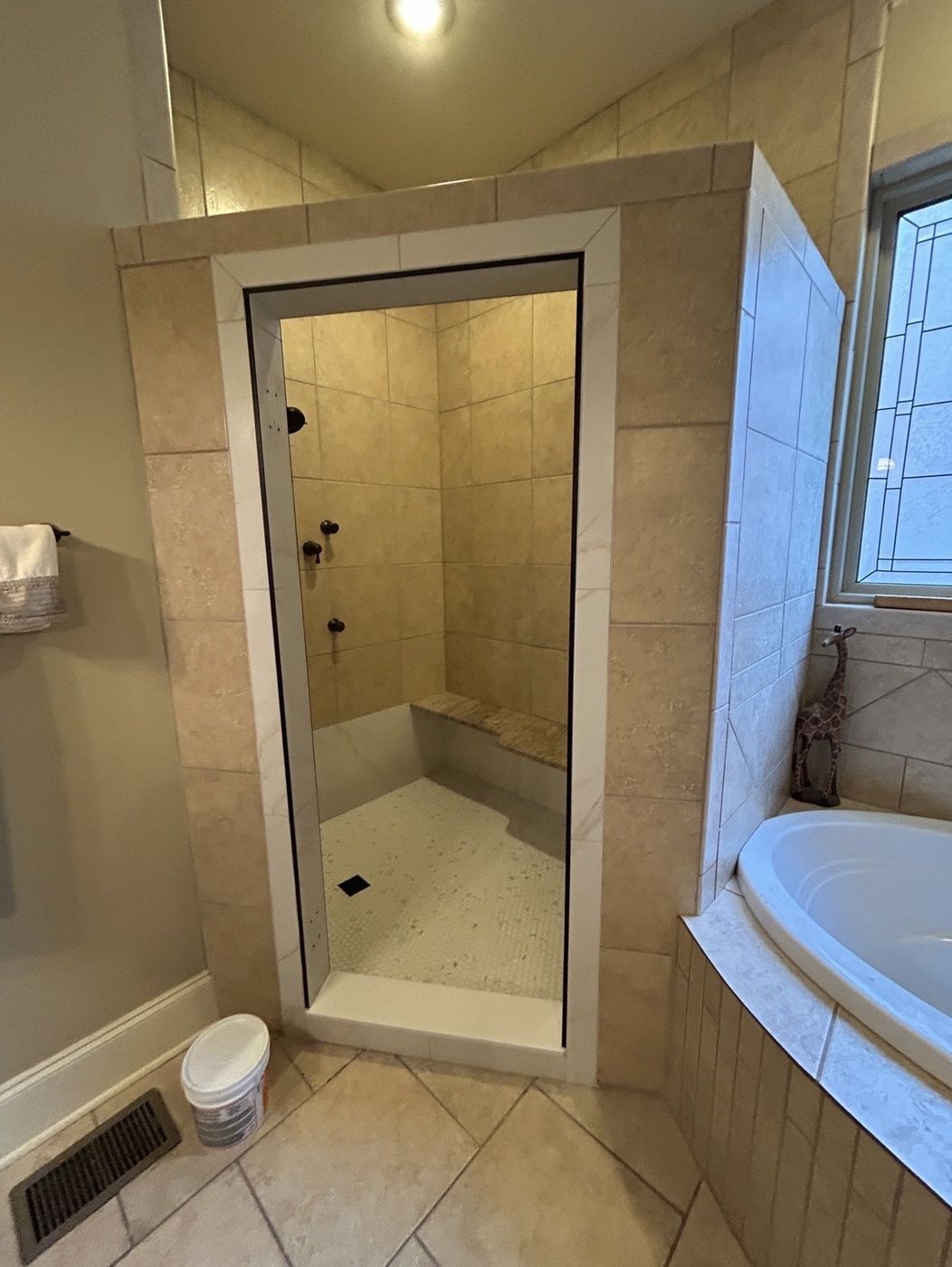 Shower pan rebuild &mdash; Five Forks by Tile Yoda