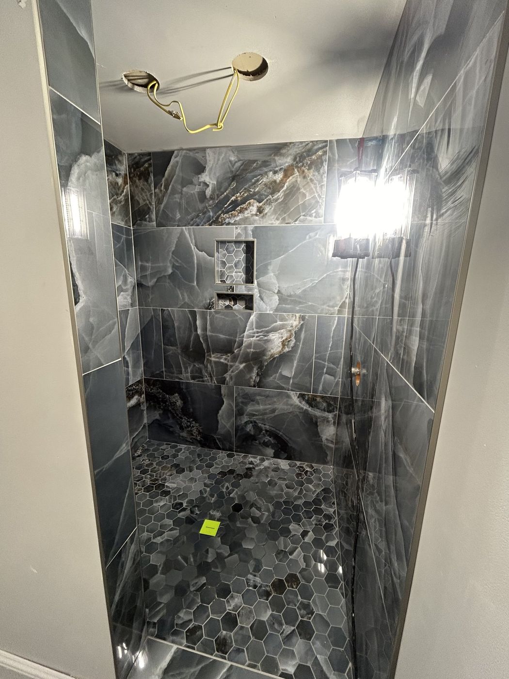 Custom tile shower &mdash; Greenville by Tile Yoda